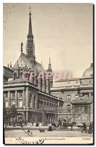 Cartes postales Paris La Sainte Chapelle