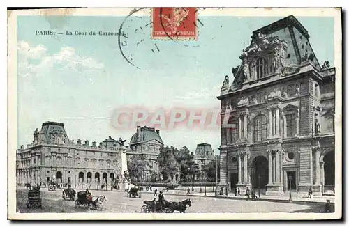 Cartes postales Paris La Cour du Carrousel