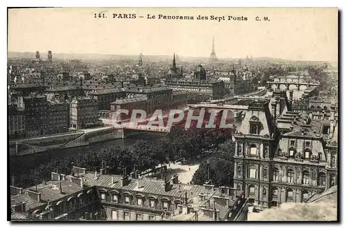 Ansichtskarte AK Paris Le Panorama des Sept Ponts