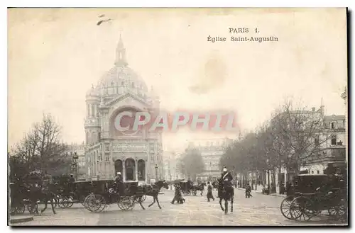 Cartes postales Paris Eglise Saint Augustin