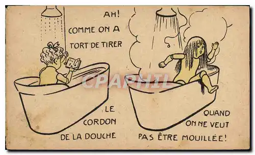 Cartes postales Le Cordon De la Douche