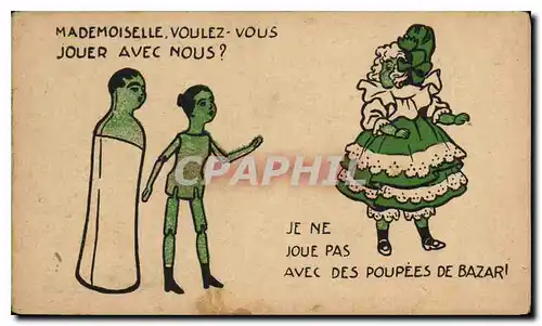 Cartes postales Mademoiselle