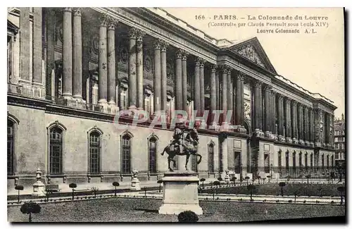 Ansichtskarte AK Paris La Colonnade du Louvre