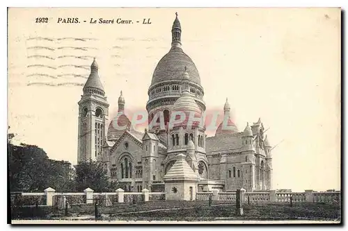 Cartes postales Paris Le Sacre Coeur