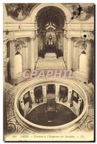 Cartes postales Paris Tombeau de l'Empercur aux Invalides