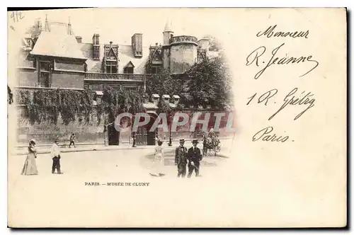 Cartes postales Paris Musee de Cluny