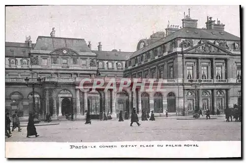 Ansichtskarte AK Paris Le Conseil d'etat place du Palais Royal