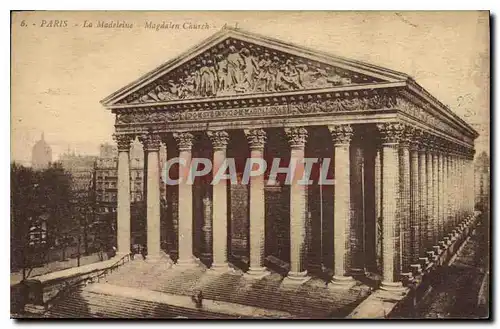 Cartes postales Paris Le Madeleine