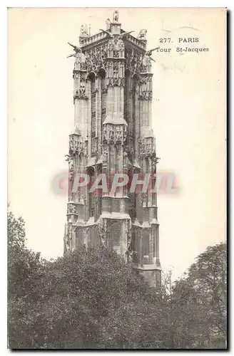 Cartes postales Paris Tour St Jacques