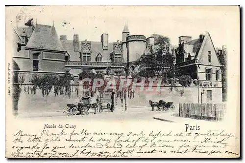 Cartes postales Paris Musee de Cluny