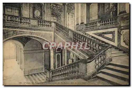 Ansichtskarte AK Palais de Versailles Escalier de la Reine