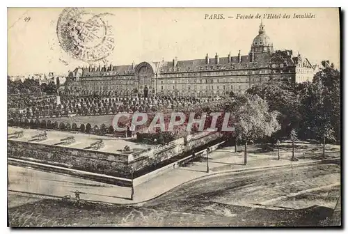 Ansichtskarte AK Paris Facade de l'Hotel des Invalides