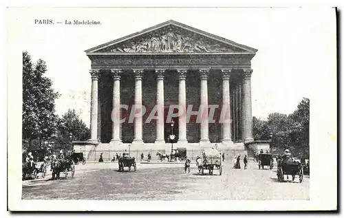 Cartes postales Paris La Madeleine