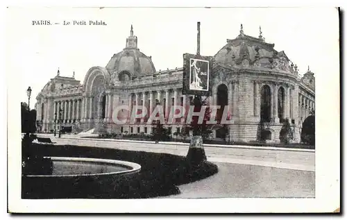 Cartes postales Paris Le Petit Palais