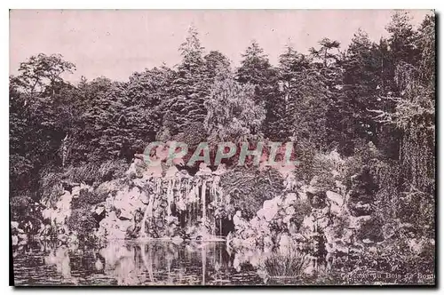 Cartes postales Cascade du Bois de Boulogne