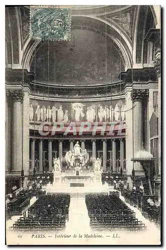 Ansichtskarte AK Paris Interieur de la Madeleine