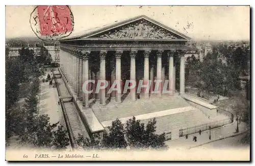 Cartes postales Paris La Madeleine