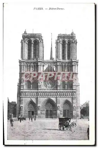 Cartes postales Paris Notre Dame