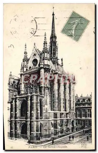 Cartes postales Paris La Sainte Chapelle