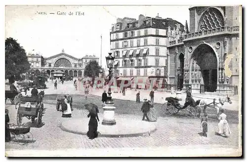 Cartes postales Paris Gare de l'Est