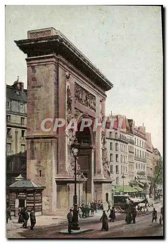 Cartes postales Paris Porte Saint Denis