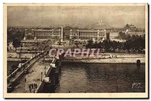 Ansichtskarte AK Paris en Flanant Vue generale de la Place de la Concorde