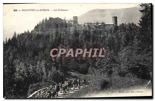 Ansichtskarte AK Beaufort sur Doron Les Chateau