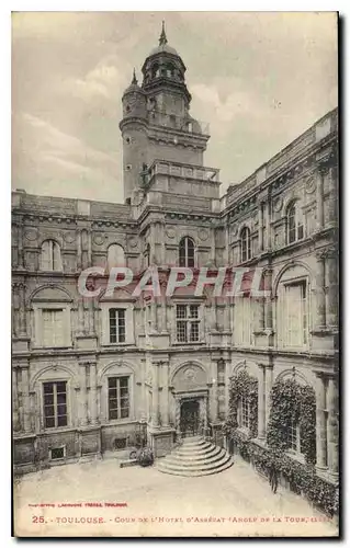 Cartes postales Toulouse Cour de l'Hotel