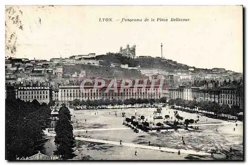 Cartes postales Lyon Panorama de la Place Bellecour