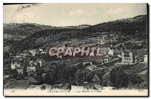 Cartes postales Chatel Guyon Les Hotels et Villas