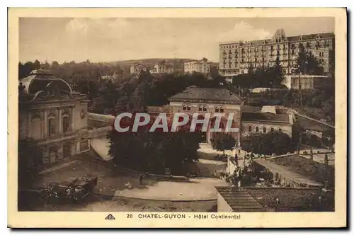 Cartes postales Chatel Guyon Hotel Continental