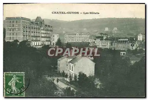 Cartes postales Chatel Guyon Les Hotels