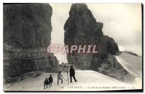 Cartes postales Gavarnie La Breche de Roland