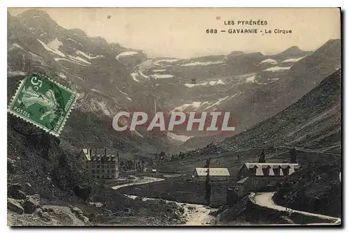 Cartes postales Les Pyrenees Gavarnie Le Cirque