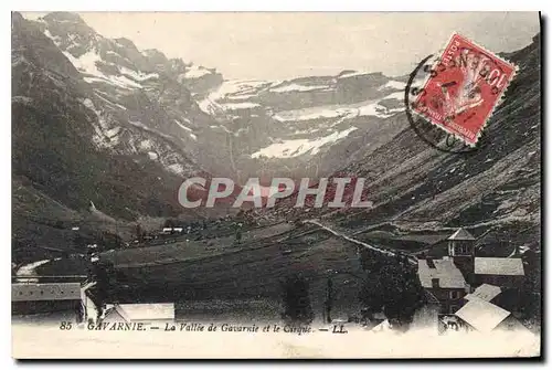 Ansichtskarte AK Gavarnie La Vallee de Gavarnie et le Cirque