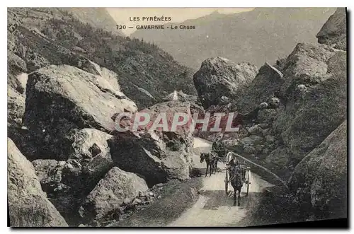 Cartes postales Les Pyrenees Gavarnie Le Chaos