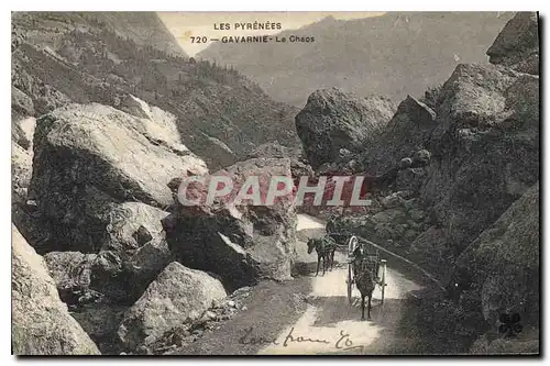 Ansichtskarte AK Les Pyrenees Gavarnie Le Chaos