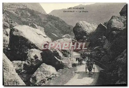 Cartes postales Les Pyrenees Gavarnie Le Chaos