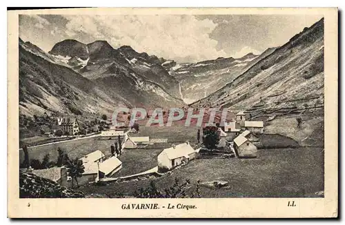 Cartes postales Gavarnie Le Cirque