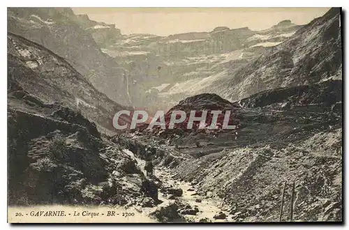 Cartes postales Gavarnie Le Cirque