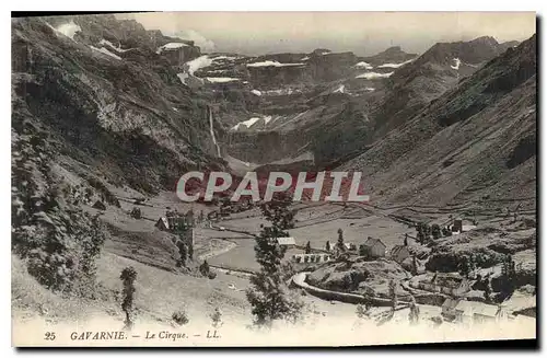 Cartes postales Gavarnie Le Cirque