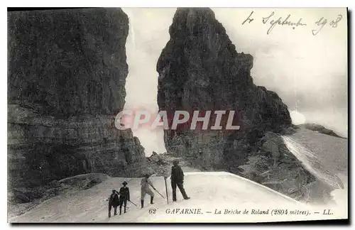 Ansichtskarte AK Gavarnie La Breche de Rolland