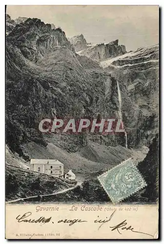 Cartes postales Gavarnie La Cascade