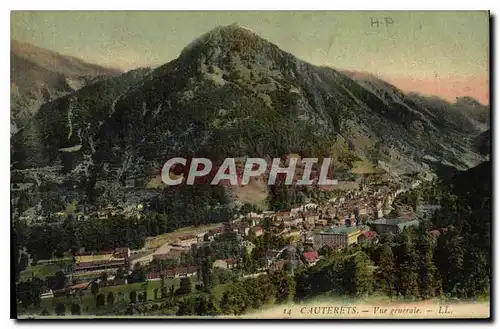 Cartes postales Cauterets Vue generale