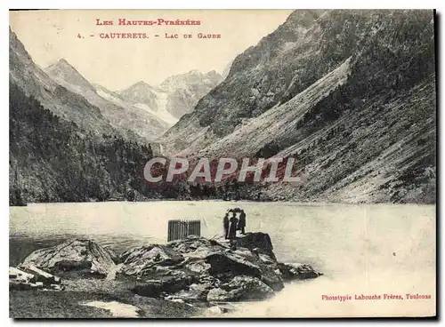 Cartes postales Les Hautes Pyrenees Cauterets Lac de Gaure