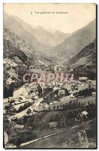 Cartes postales Vue generale de Cauterets