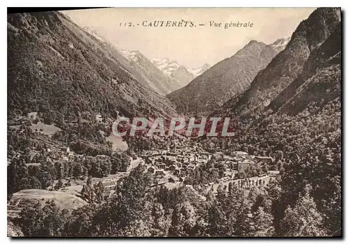 Cartes postales Cauterets Vue generale