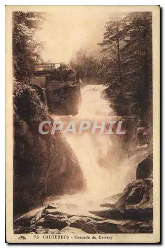 Cartes postales Cauterets Cascade du Cerisey