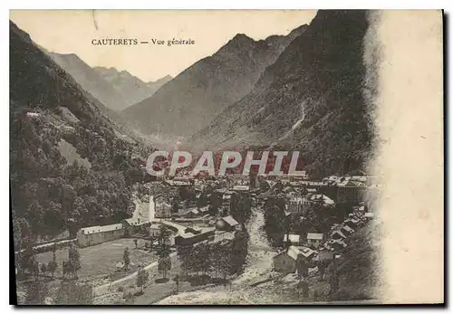 Cartes postales Cauterets Vue generale