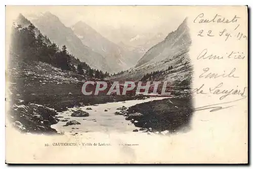 Cartes postales Cauterets Vallee de Luteur